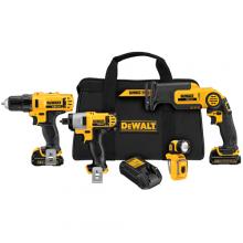 DeWalt DCK413S2 - 12V MAX* Li-Ion 4-Tool Combo Kit