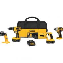 DeWalt DCK425C - 18V Cordless Compact 4-Tool Combo Kit