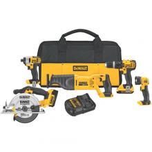 DeWalt DCK530DM2 - 20V MAX Compact 5 Tool Combo Kit