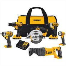 DeWalt DCK621D2 - 20V MAX* Compact 6-Tool Combo Kit