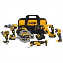 DeWalt DCK694P2 - 20V MAX* XR(R) 6-Tool Combo Kit