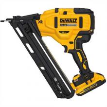 DeWalt DCN650D1 - 20V MAX* XR(R) 15 GA Cordless Angled Finish Nailer Kit