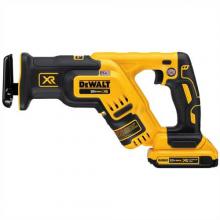 DeWalt DCS367D1 - 20V MAX* XR(R) Brushless Compact Reciprocating Saw Kit (2.0 Ah)