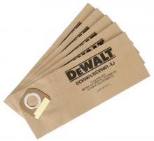 DeWalt DCV9401 - REPLACEMENT PAPER FILTER BAGS 5-PACK (FOR DCV585)