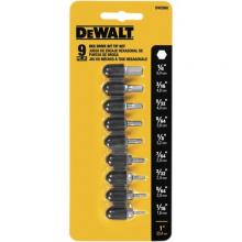 DeWalt DW2068 - 9 Pc. 1" Hex Bit Set