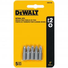 DeWalt DW2105 - 5 PC. #2 DRYWALL BIT TIPS