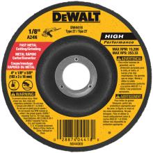 DeWalt DW4418 - 4" x 1/8" x 5/8" Metal Wheel