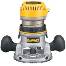 DeWalt DW618 - 2-1/4 HP (maximum motor HP) EVS Fixed Base Router with Soft Start