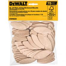 DeWalt DW6820 - No. 20 Size Joining Biscuits (75 Count)