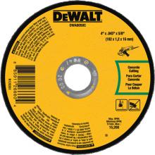 DeWalt DWA8050C - 4" x .045" x 5/8" Masonry Cut-Off Wheel