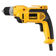 DeWalt DWD110K - 3/8" (10mm) VSR Pistol Grip Drill Kit with Keyless Chuck