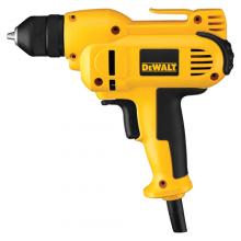 DeWalt DWD115K - 3/8" (10mm) VSR Mid-handle Drill Kit with Keyless Chuck