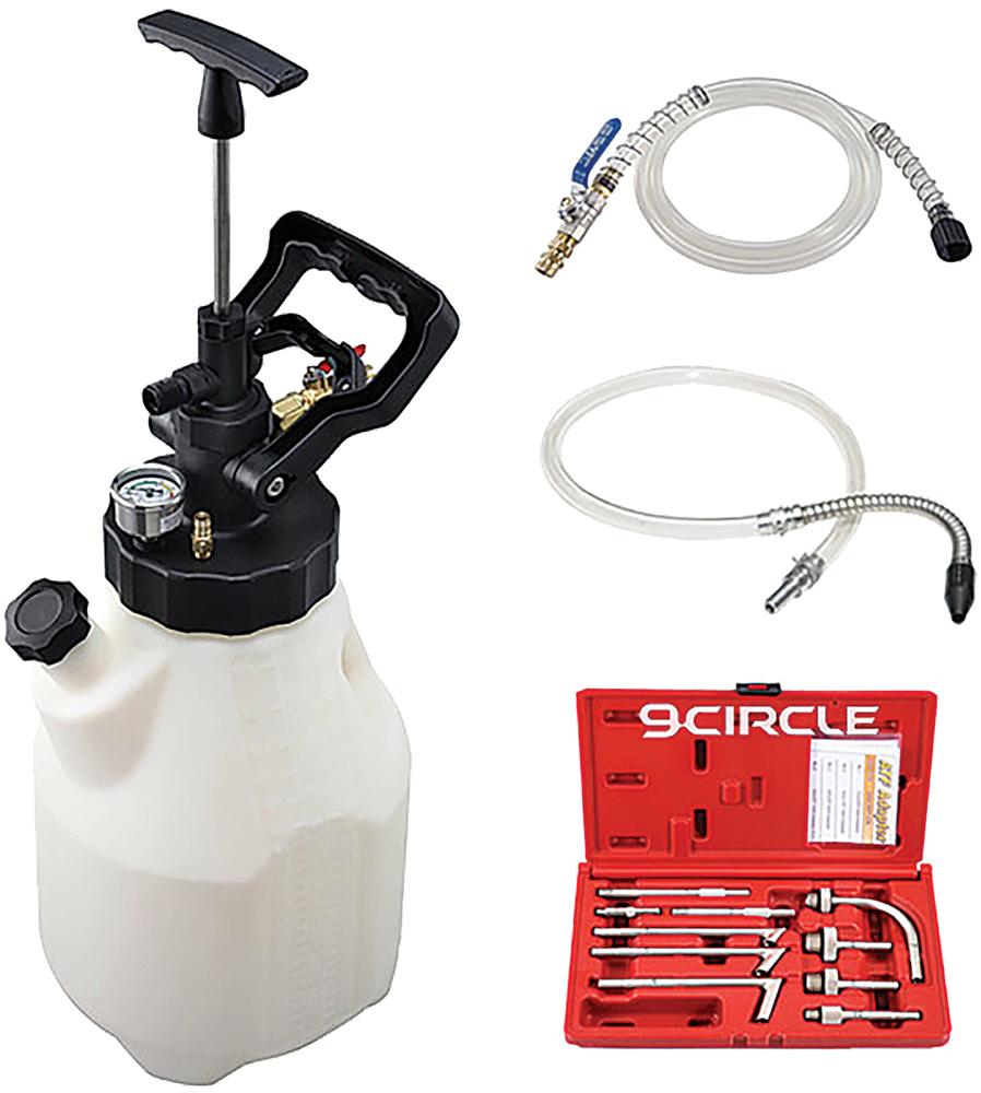 FLUID REFILLING SYSTEM KIT WITH 12.5L (3.3 GALLON) TANK