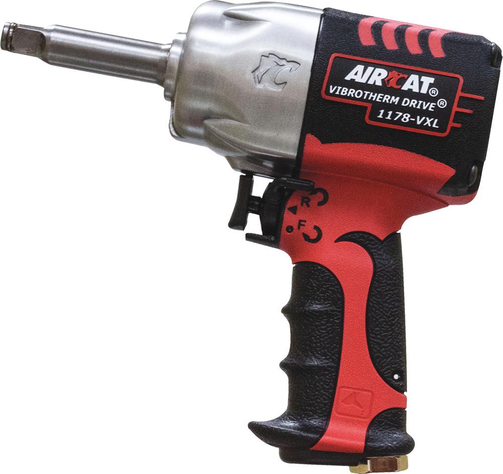 1/2&#34; VIBROTHERM DRIVE COMPOSITE IMPACT WRENCH WITH 2&#34; EXTENDED ANVIL, 950 FT-LBS