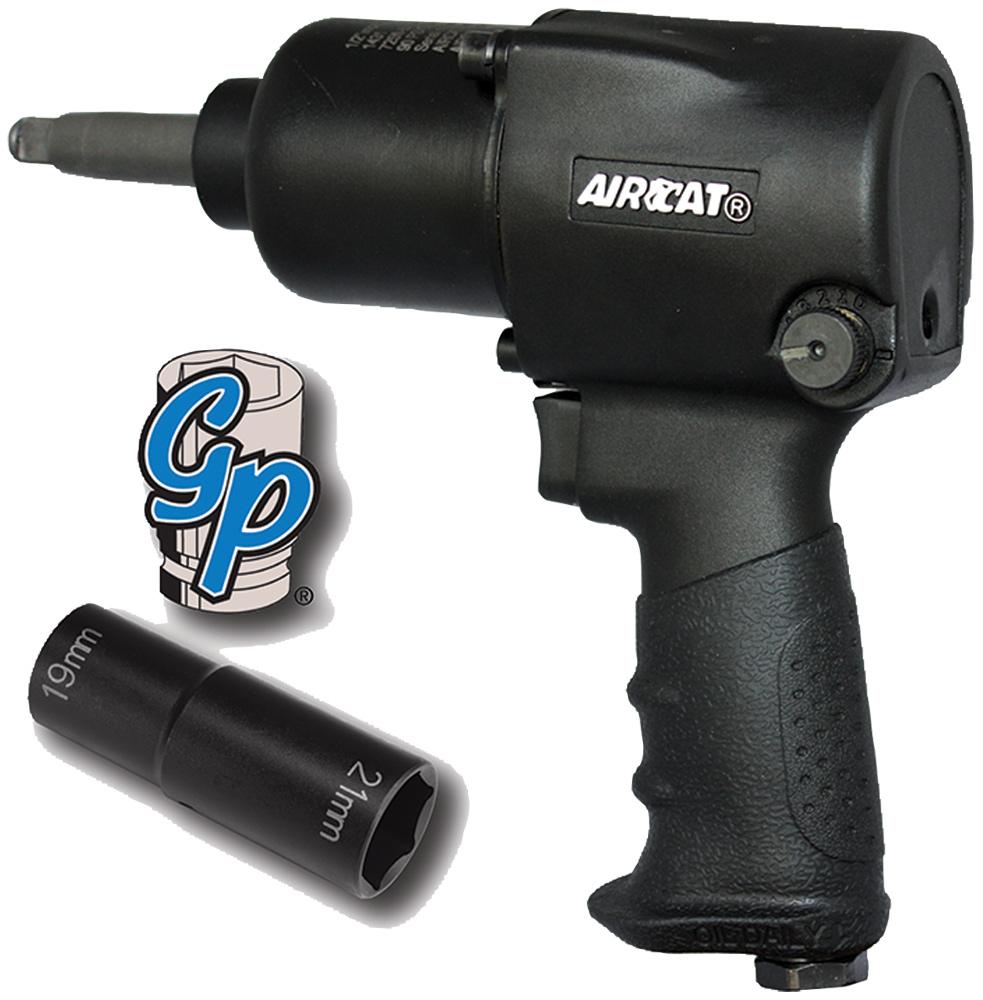 X 2 IMPACT WRENCH 800 FT-LB MAX. TORQUE