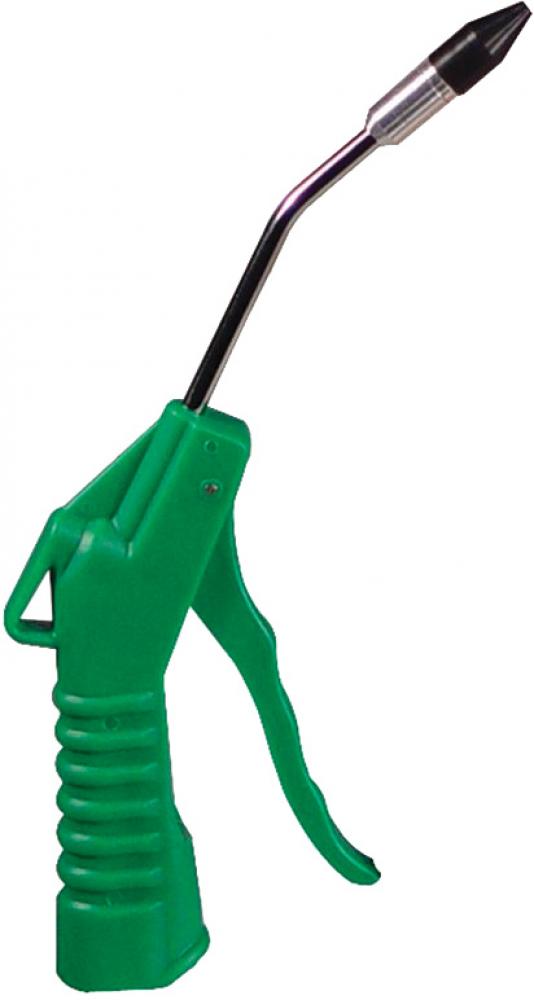 DELUXE 4&#34; AIR BLOW GUN - GREEN WITH 1/2&#34; REMOVABLE RUBBER TIP