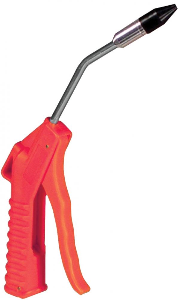 DELUXE 4&#34; AIR BLOW GUN - ORANGE WITH 1/2&#34; REMOVABLE RUBBER TIP