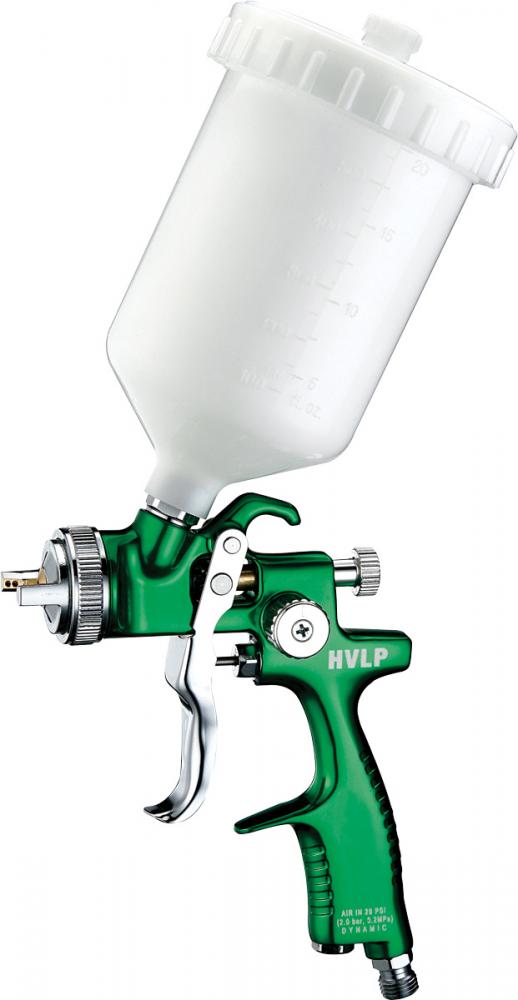 EURO PRO 1.9MM NOZZLE HIGH EFFICENCY HVLP PAINT GUN WITH PLASTIC CUP, 600 ML