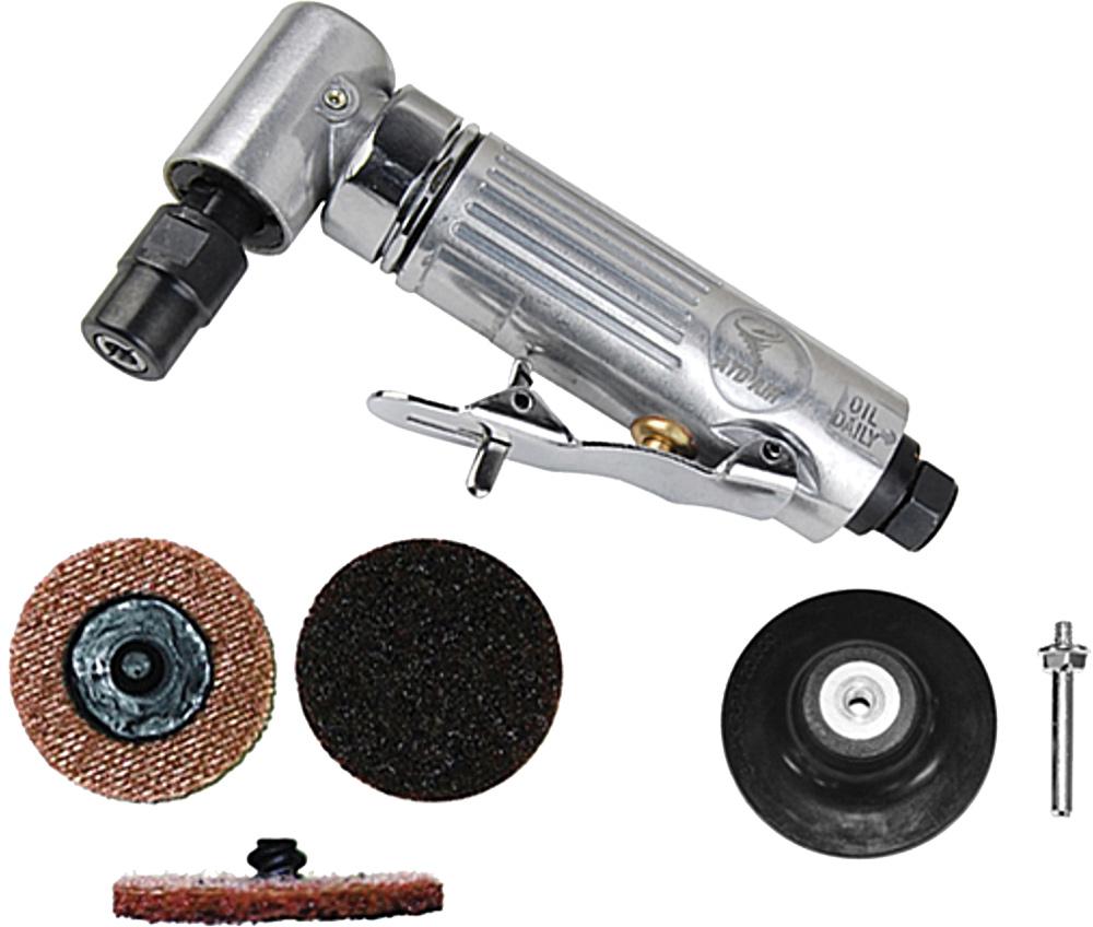 1/4&#34; MINI ANGLE AIR DIE GRINDER/SURFACE CONDITIONING KIT