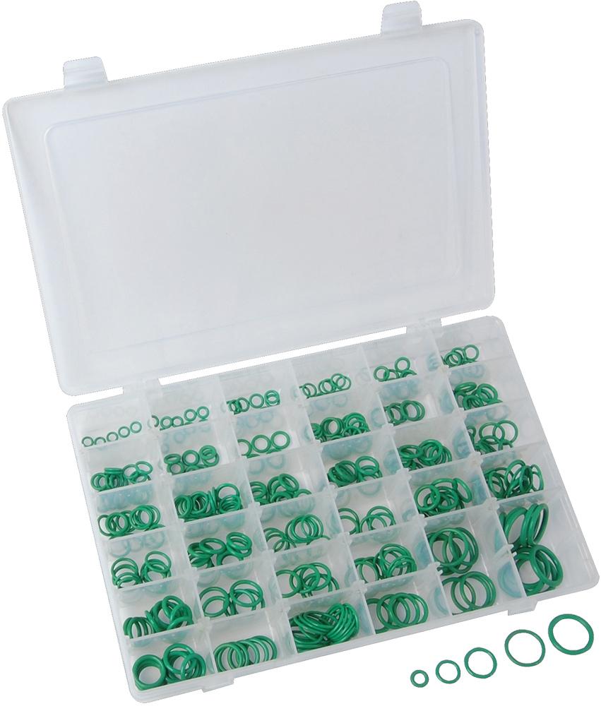 350 PC. HNBR R12 AND R134A O-RING ASSORTMENT