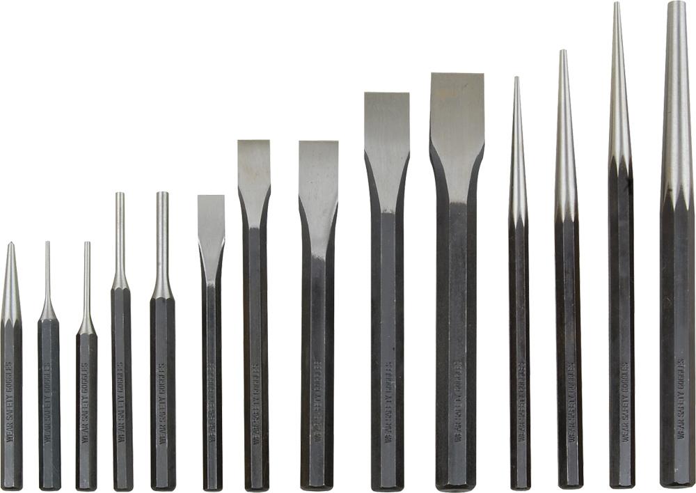 14PC PUNCH & CHISEL SET