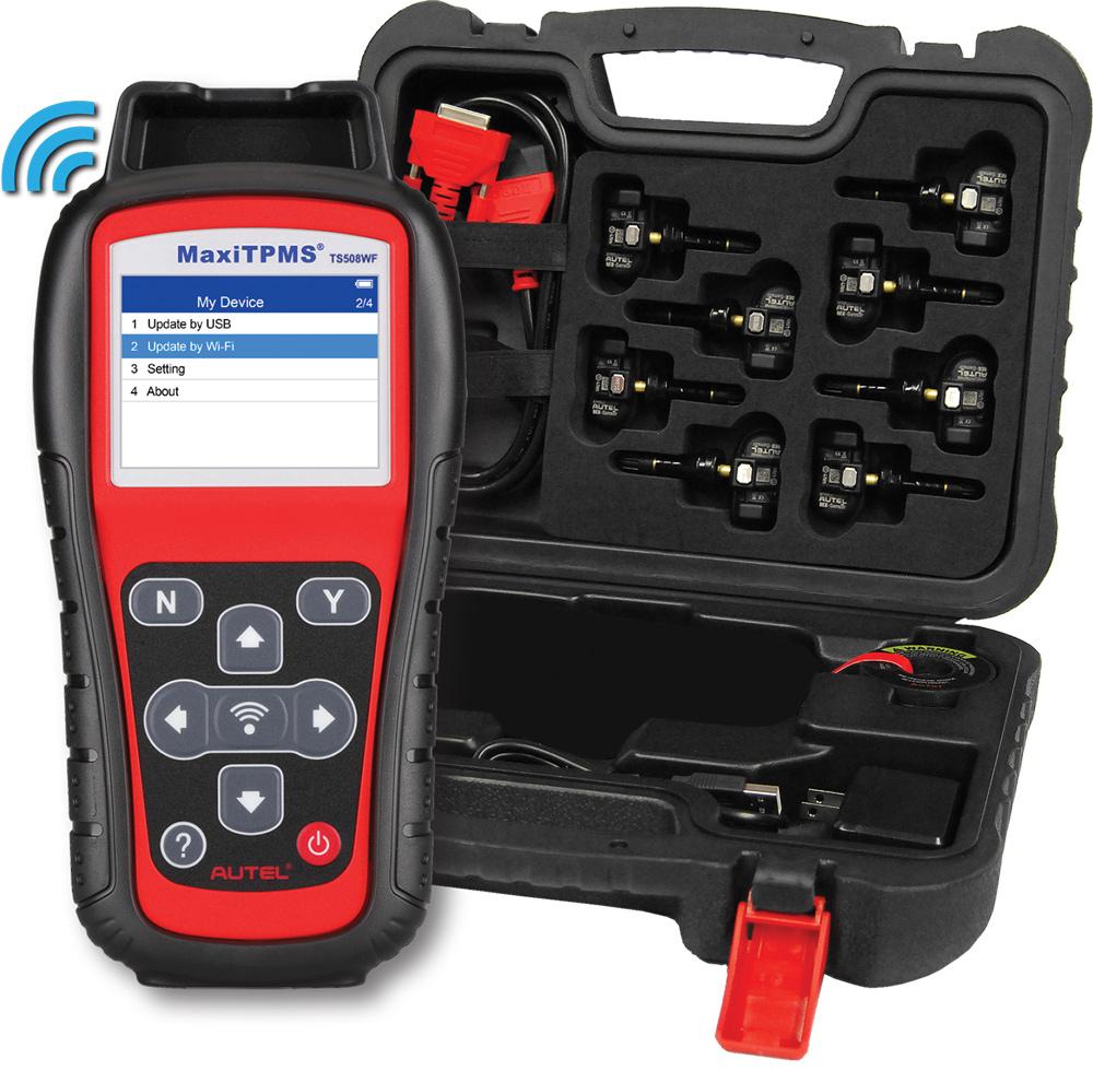 TS508WFK-1 – MAXITPMS COMPLETE TPMS SERVICE TOOL WITH WIFI AND (8) 1-SENSORS