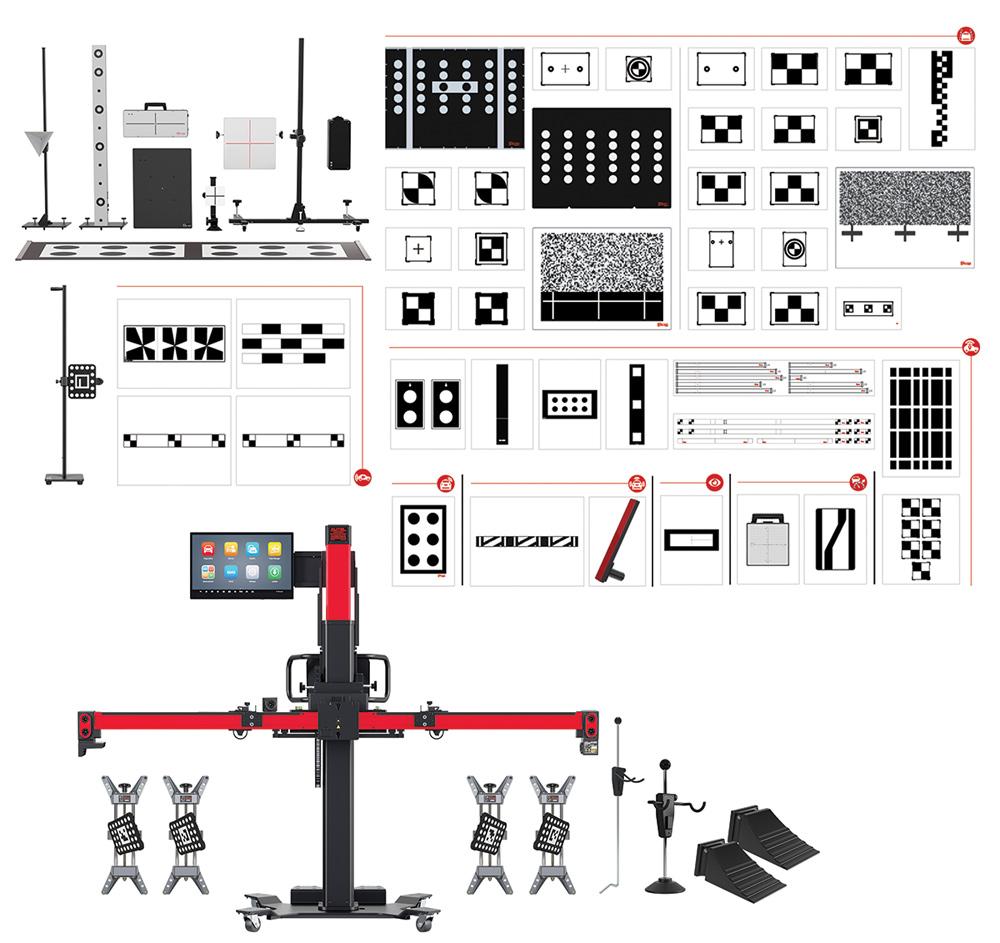 MAXISYS IA900WA WHEEL ALIGNMENT AND ADAS CALIBRATION FRAME