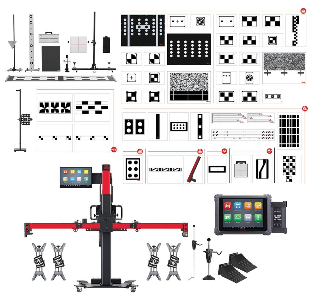 MAXISYS IA900WA WHEEL ALIGNMENT AND ADAS CALIBRATION FRAME