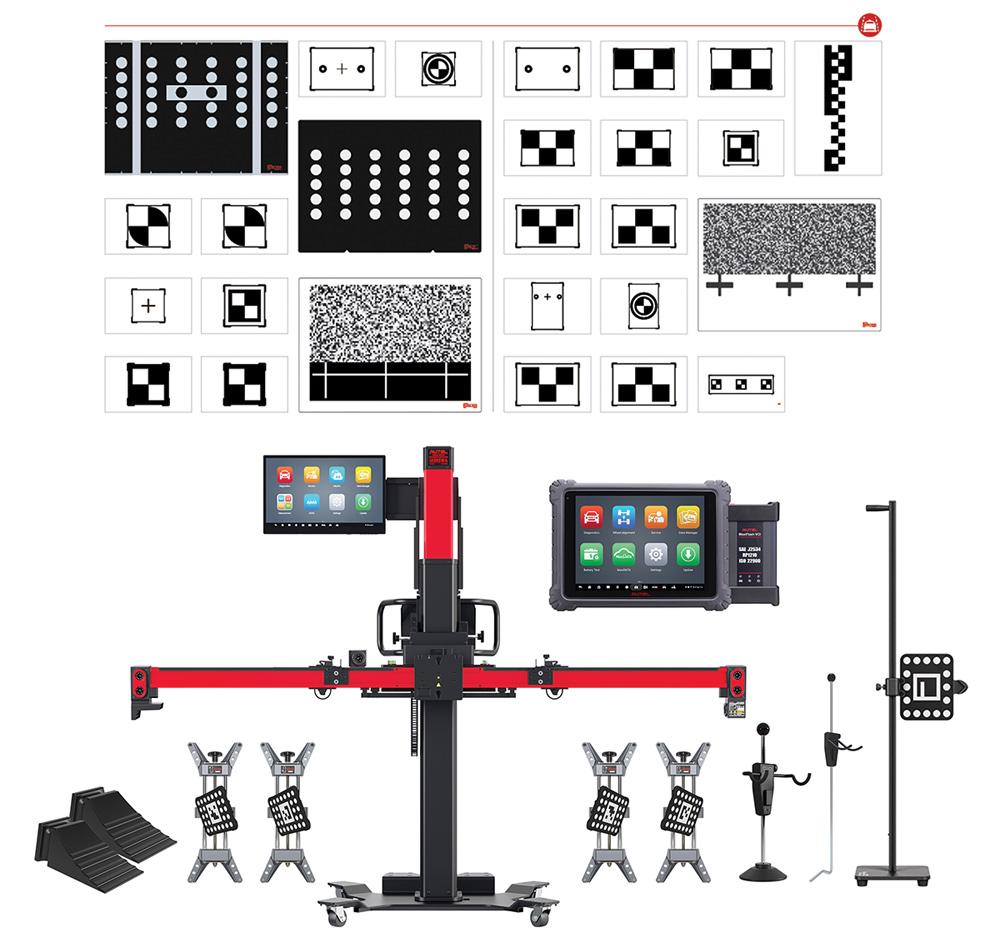 MAXISYS IA900WA WHEEL ALIGNMENT AND ADAS CALIBRATION FRAME