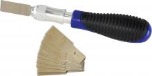 G2S AST-9531 - UNIVERSAL RAZOR EDGED SCRAPER WITH (10) #95312 SQUARE BLADES