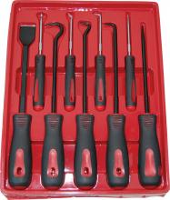 G2S ATD-8424 - 9PC SCRAPER HOOK AND PICK SET