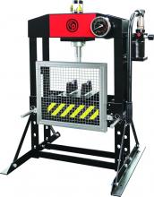 G2S CP -86151 - 15 TON BENCH TOP PRESS WITH SAFETY CAGE & 2 V BLOCKS