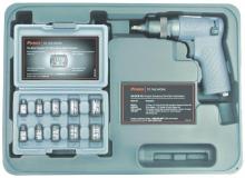 G2S IR -2101KA - 1/4" DRIVE MINI IMPACT TOOL KIT WITH 10-PC SAE/METRIC SOCKET SET