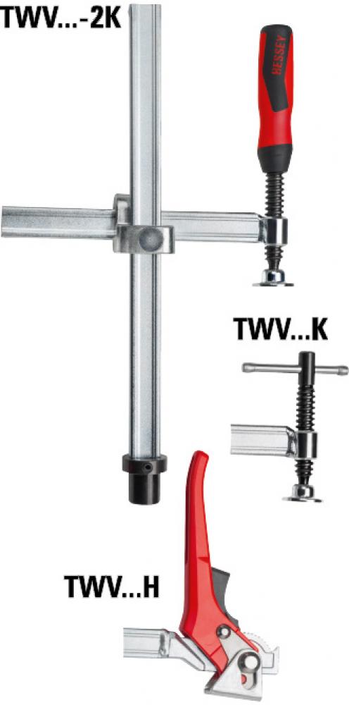 Welding Table Clamp, Variable Throat Depth, TWV