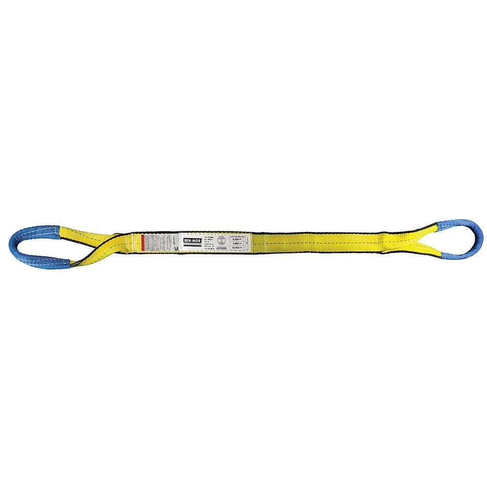 YELLOW POLYESTER SLING T3 2PL 4&#34;X20&#39; BLUE EYES