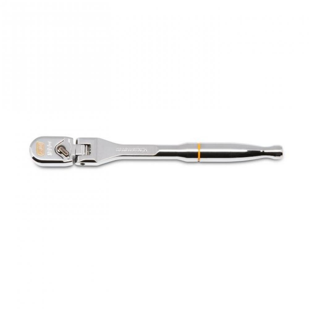 1/4&#34; Drive 120XP™ Full Polish Chrome Flex Head Teardrop Ratchet