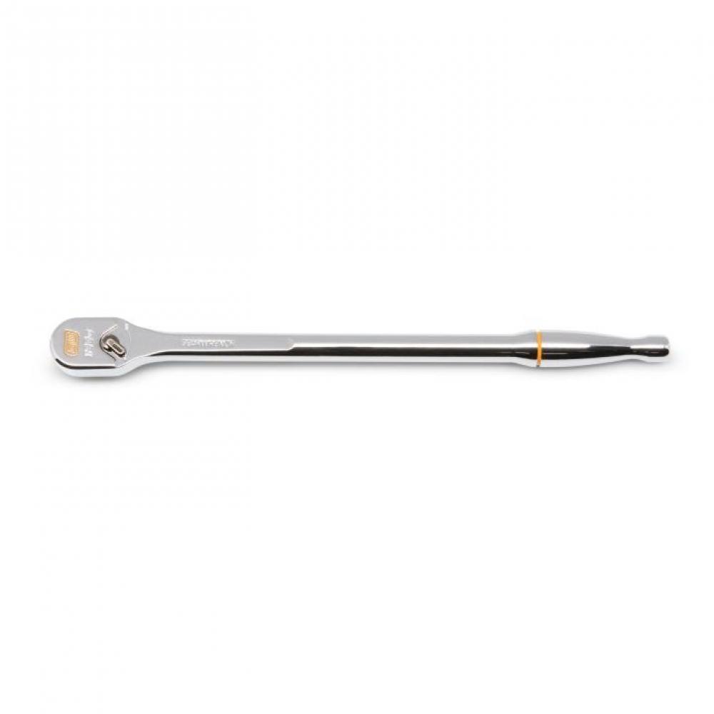 1/4&#34; Drive 120XP™ Full Polish Chrome Extra Long Handle Teardrop Ratchet