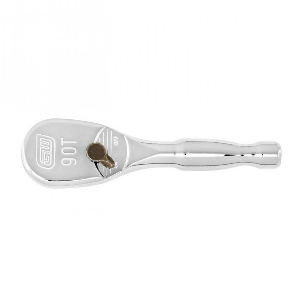 3/8&#34; Drive 90-Tooth Stubby Teardrop Ratchet