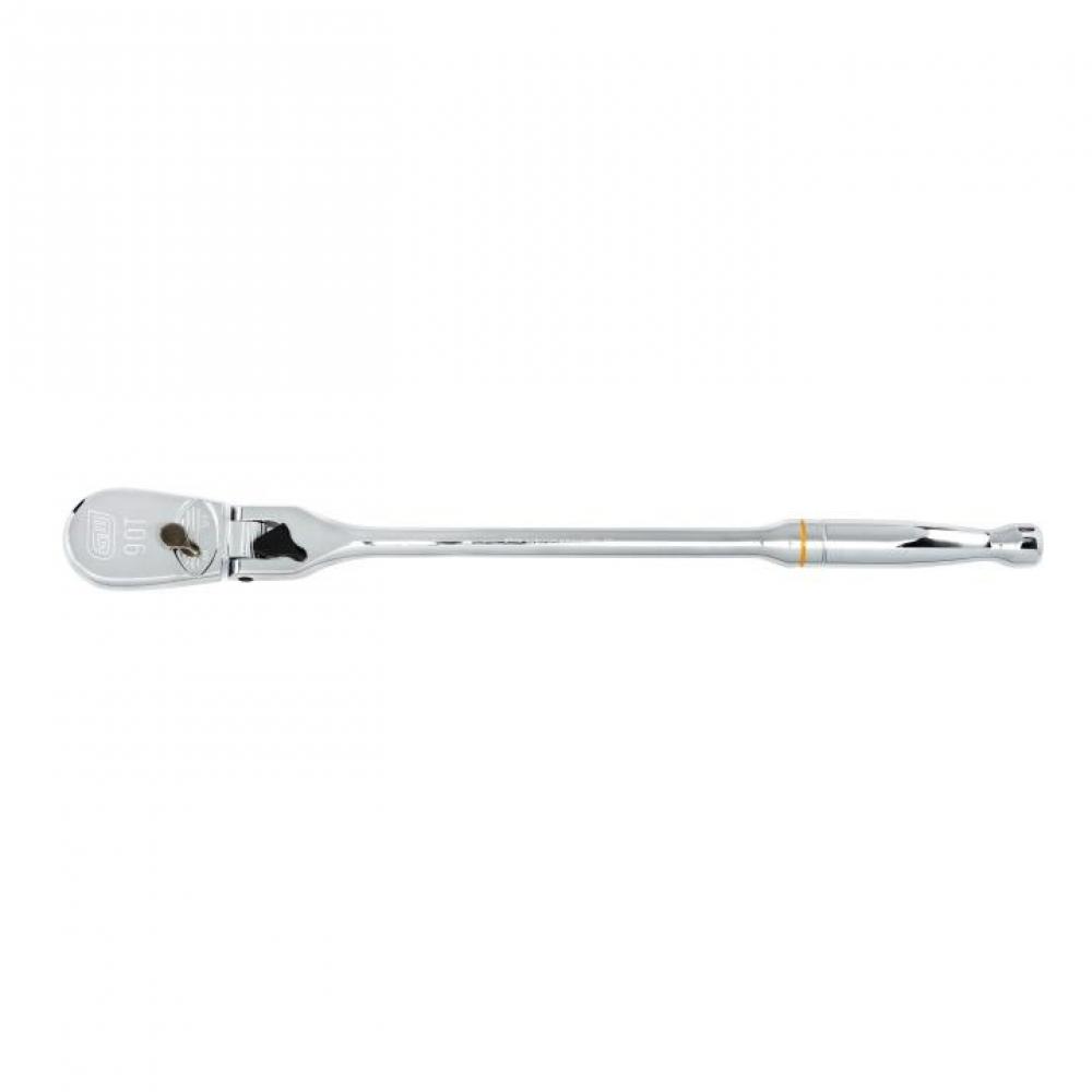 1/2&#34; Drive 90-Tooth Locking Flex Head Teardrop Ratchet