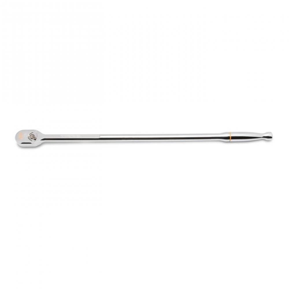 1/2&#34; Drive 120XP™ Full Polish Chrome Extra Long Handle Teardrop Ratchet