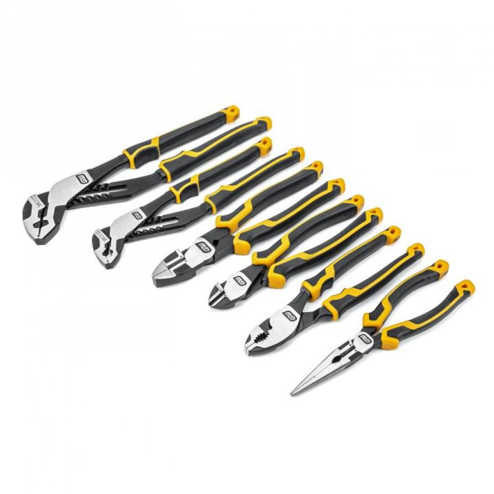 6 Pc. PITBULL Dual Material Mixed Plier Set