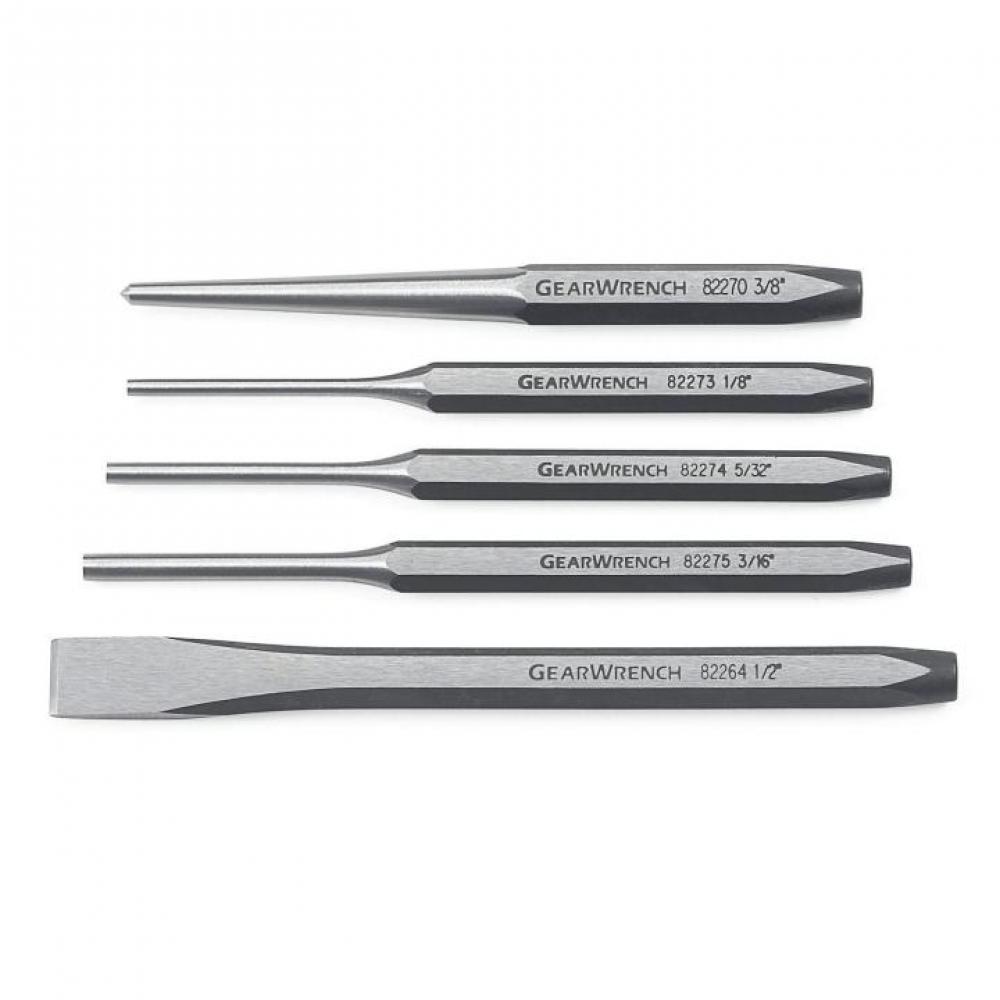 5 Pc. Punch and Chisel Set