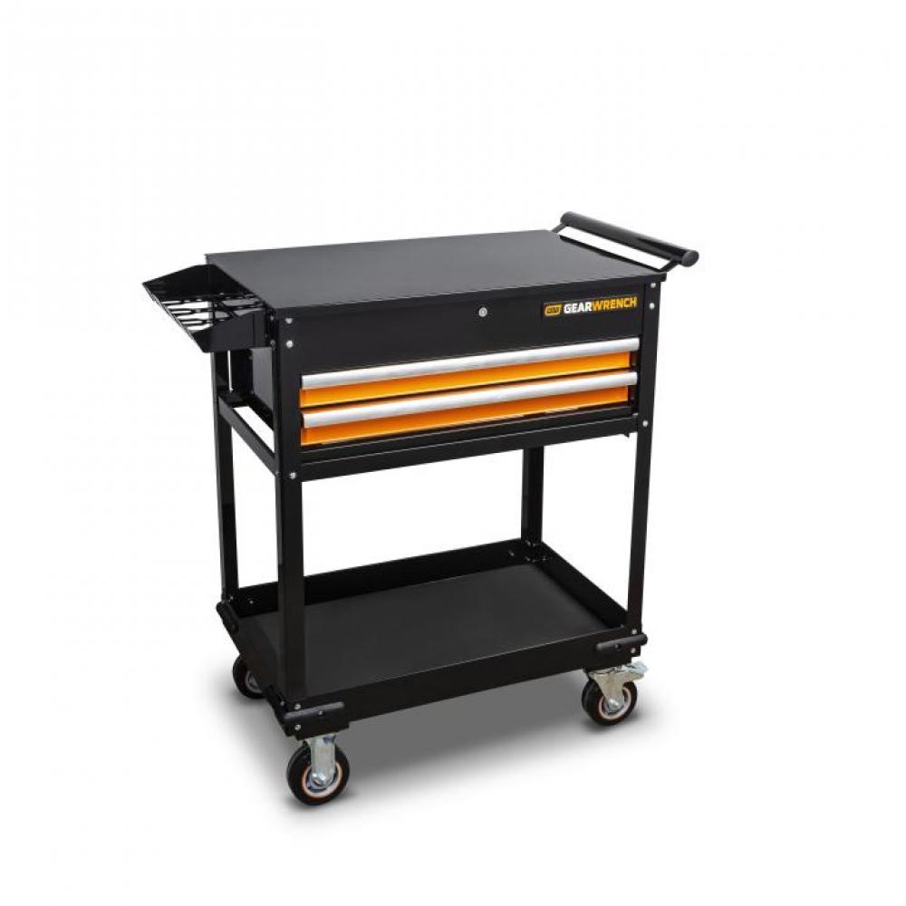 32&#34; 2 Drawer Tool Cart