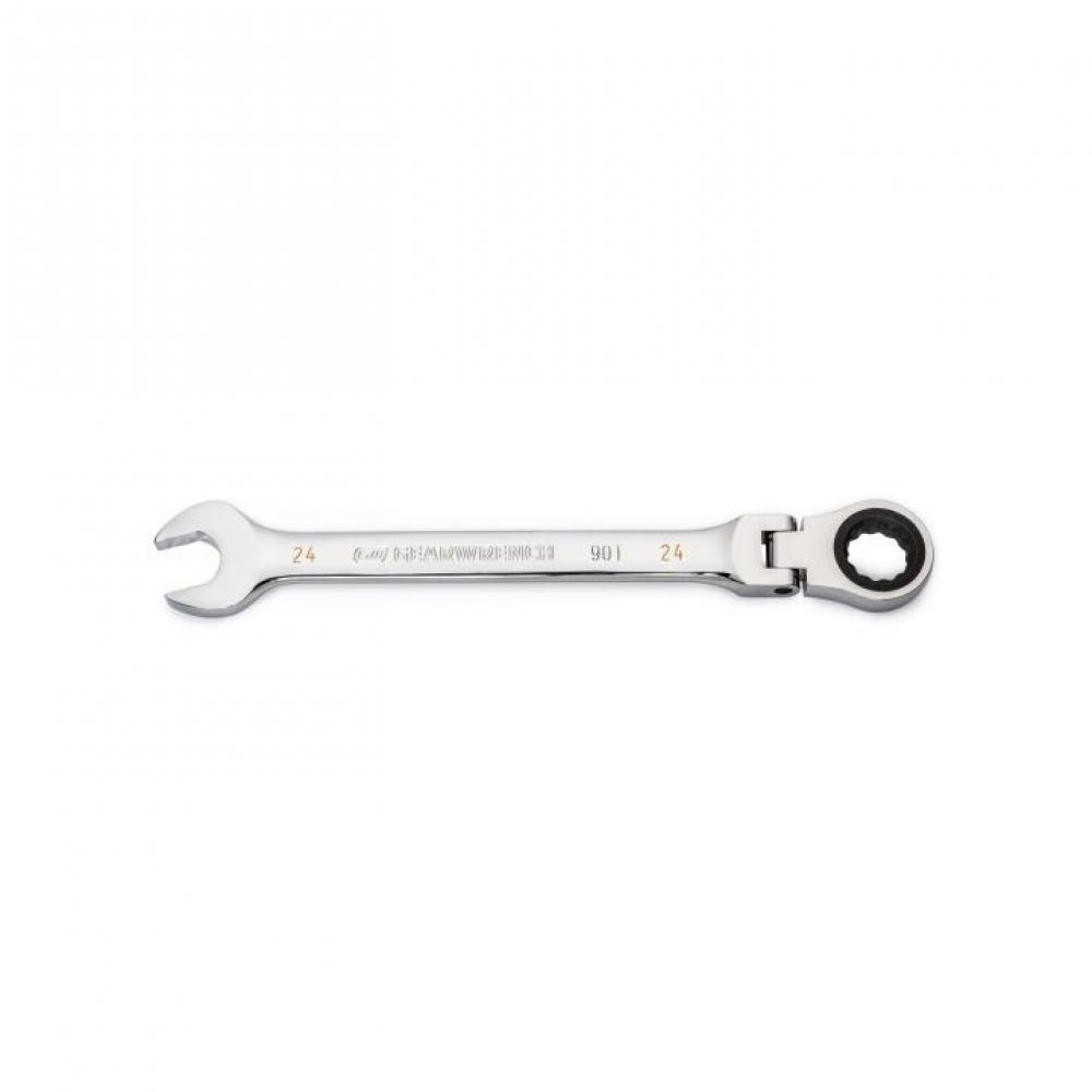 90-Tooth 12 Point Flex Combination Ratcheting Wrenches