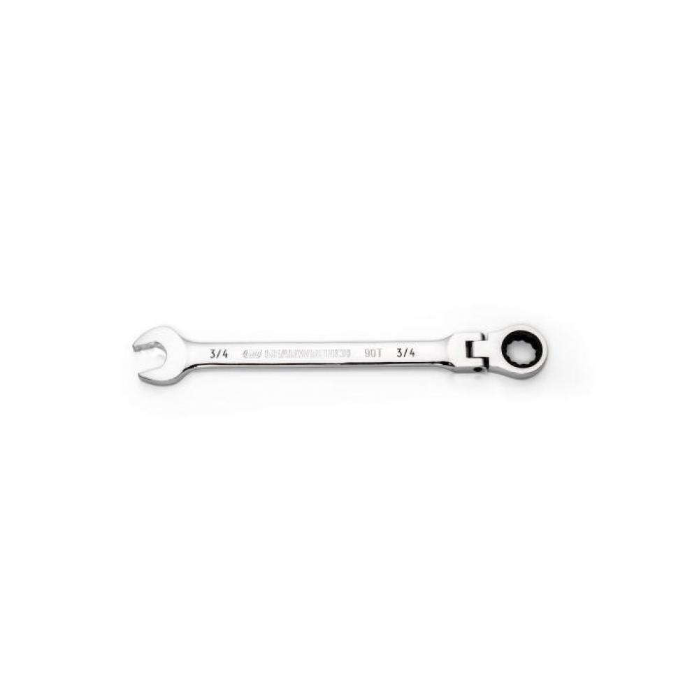 90-Tooth 12 Point Flex Combination Ratcheting Wrenches