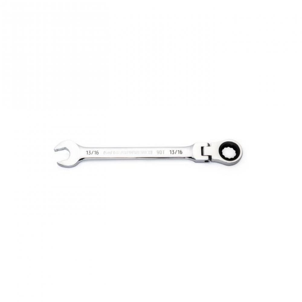 90-Tooth 12 Point Flex Combination Ratcheting Wrenches