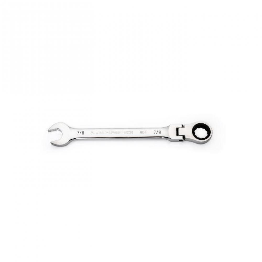 90-Tooth 12 Point Flex Combination Ratcheting Wrenches