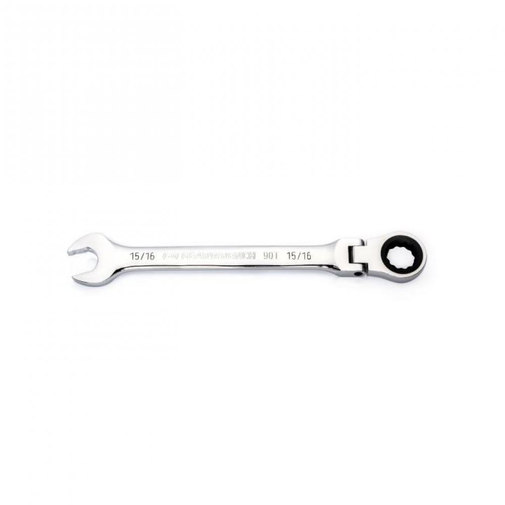 90-Tooth 12 Point Flex Combination Ratcheting Wrenches