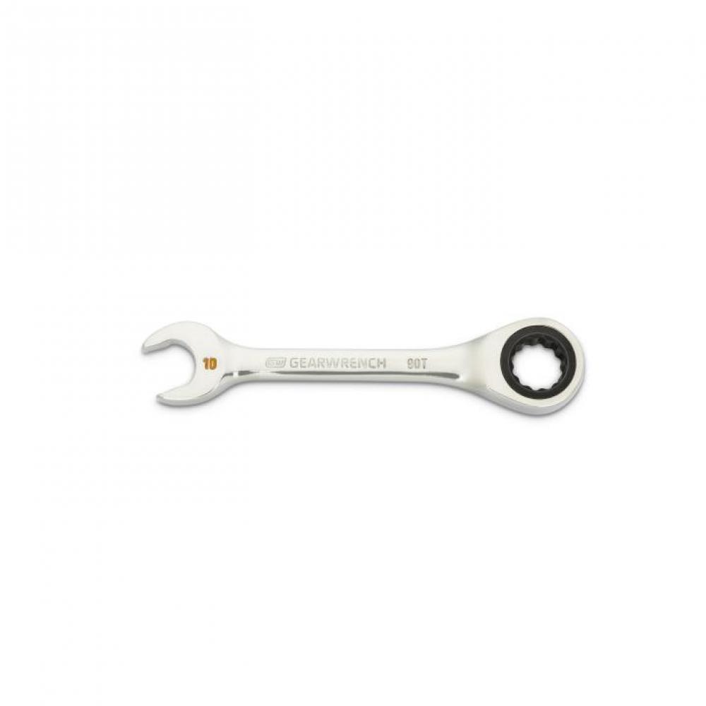 90-Tooth 12 Point Stubby Combination Ratcheting Wrenches