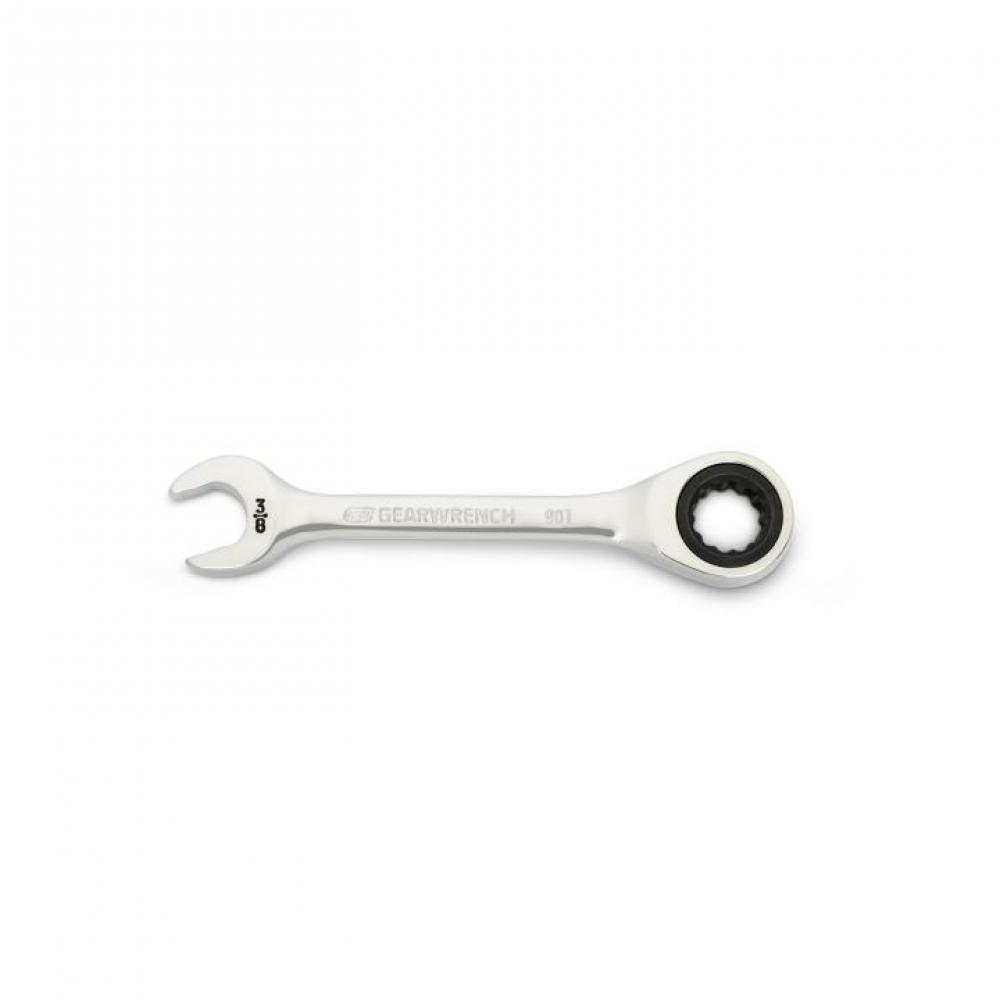 90-Tooth 12 Point Stubby Combination Ratcheting Wrenches